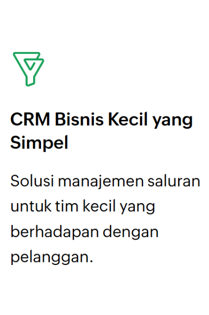 Zoho Bigin Nivora