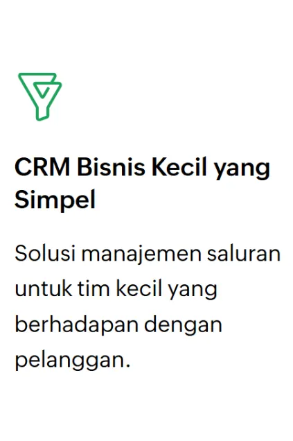 Zoho Bigin Nivora
